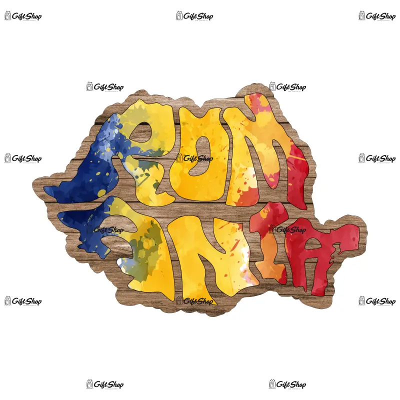 Mgs020-magnet frigider-harta-romania